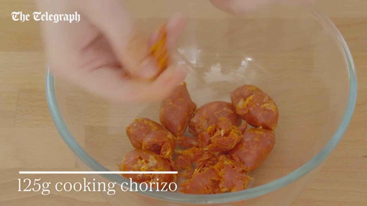 Xanthe Clay's chorizo stuffed mini peppers